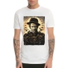 Tom Waits Banda Rock Tshirt Branco Heavy Metal Tee