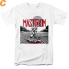 Nás Metal Graphic Tees Awesome Mastodon T-Shirt