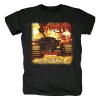 Us Warbringer T-Shirt Metal Band Grafické Tees
