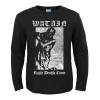 Watain Rabid Death'S T-shirt Malédiction Chemises Rock en métal noir