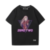 วินเทจอนิเมะ Tshirt ดาร์ลิ่งในเสื้อยืด Franxx