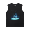 Undertale Shirt Cotton Annoying Dog Skull Mens Sleeveless Tshirt