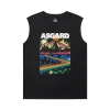 เสื้อยืด Thor มหัศจรรย์เสื้อยืดแขนกุดขนาดใหญ่