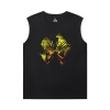 Marvel Wolverine Svart Ärmlös Skjorta Män Mörk Phoenix X-Men Tee Shirt