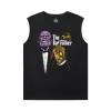 Thanos Mens Graphic Sleeveless Shirts Marvel The Avengers Camicia