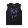 JoJo Black Sleeveless T Shirt Mens Hot Topic Anime Kujo Jotaro Shirt