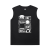 Bomull Tshirts Geek Programmerare Mens ärmlös Tshirt