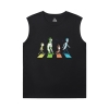 Rick a Morty Tee Kvalita Pánske Designer Bez rukávov T Košele