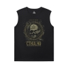Cthulhu Mythos Men'S Sleeveless T Shirts For Gym Hot Topic Necronomicon Shirt