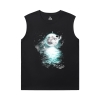 Física e Astronomia Camisa Geek Personalizado Preto Mangas Sem Mangas Homens
