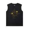 Marvel Kapitan Marvel Koszulka Avengers Czarny Tshirt bez rękawów