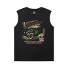 Araba Cool Kolsuz T Shirt Cool araba motoru Tee