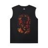 Útok na Titan Vlastné Bez rukávov Košele Vintage Anime Tee