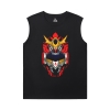 Gundam T-Shirt japanische Anime ärmelloses Tshirt für Männer