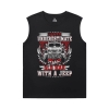 Auto T-Shirt Personalizované Jeep Wrangler Boys Bez rukávov T Košele
