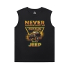 Qualität Jeep Wrangler Tshirts Auto ärmellose Baumwolle T Shirts