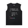 Programador sin mangas Cuello de la tripulación camiseta Geek Cool Camisetas