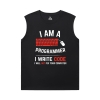 Tema caliente camisas Geek Programador camisetas sin mangas en línea
