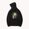 Rick et Morty Hooded Coat Black Coat