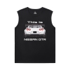 Racing Car Mens Camisas gráficas sem mangas XXL GTR Camisetas