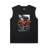 Auto ärmellose T-Shirts Herren Cool GTR T-Shirt