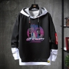 Rick og Morty Hoodie Fake todelt sweatshirt