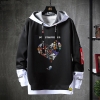 Manteau de crâne de chien ennuyeux noir de sweat-shirt undertale