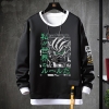 อะนิเมะหน้ากากเสื้อขับขี่ปลอมเสื้อสเวตเตอร์สองชิ้น