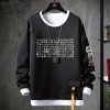 Anime Mascherato Rider Cappotto Falso Due Pezzi Felpa