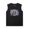 Птицы хищных Харли Куинн Ти Рубашка Горячая тема Mens Sleeveless Ти Рубашки