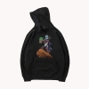 Den Mandalorian Hoodie Kvalitet Yoda hætteklædte jakke