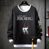 Anime Amerika Futurama Hoodie Kaus Dua Potong Palsu