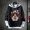 วินเทจอะนิเมะชิ้นหนึ่งท็อปส์ซูเสื้อสเวตเตอร์สองชิ้นปลอม