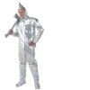 The Wizard Of OZ Kostum Cosplay Perak Reflektif Timah Mens Halloween Kinerja Pakaian 