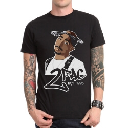 2PAC Tupac Hip Hop T-shirt voor heren Dames