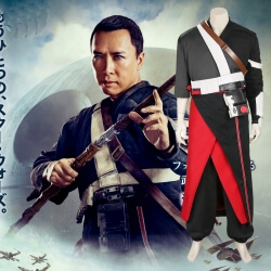 Movie Rogue One Star Wars Story Chirrut Imwe Cosplay Costume