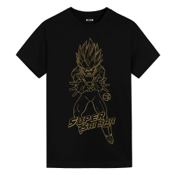 ドラゴンボールブロンズベジータTシャツホットトピックアニメシャツ