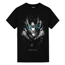 블리자드 DOTA 2 다크 팬텀 어쌔신 블랙 셔츠