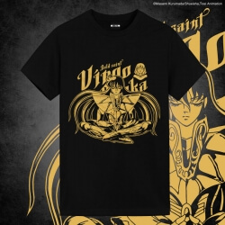 Saint Seiya Brozing Shaka T-Shirts Coole Anime T-Shirts