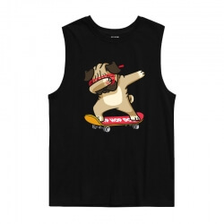Hip Hop Tee Débardeurs Chien