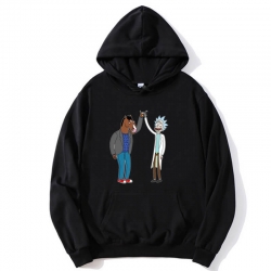 <p>BoJack Horseman Jacka Svarta Hoodies</p>
