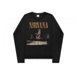 <p>Musik Nirvana Hoodies Bomullsrock</p>
