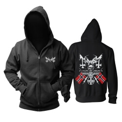 Awesome Norsko Mayhem mikina s kapucí Metal Rock Sweat