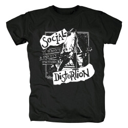 Koszulka zespołu Social Distortion Koszulka California Metal Punk Rock
