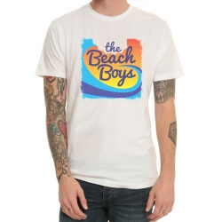 Beach Boys Band T-Shirt Black Heavy Metal 