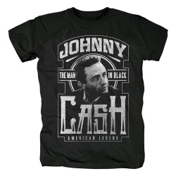 ベストジョニーキャッシュTシャツカントリーミュージックロックグラフィックTシャツ