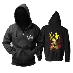Bedste Korn Hooded Sweatshirts Californien Metal Punk Band hættetrøje