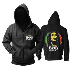Las mejores sudaderas con capucha de Marley Bob Hoodie Rock