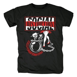 Nejlepší společenské zkreslení trička California Rock Band T-Shirt