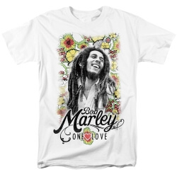 Bob Marley Tişörtlü Metal Gömlek